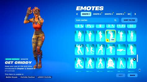 ALL TIKTOK ICON SERIES EMOTES IN FORTNITE YouTube