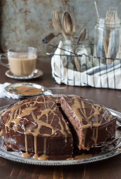 Caramel Macchiato Mud Cake