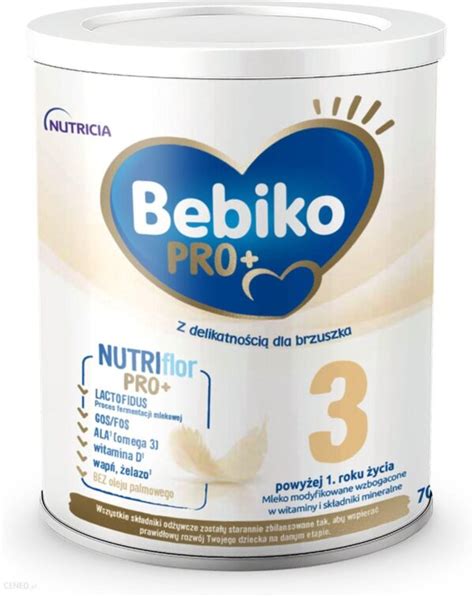 Bebiko Pro 3 mleko następne częściowo fermentowane 700G MosBielsko