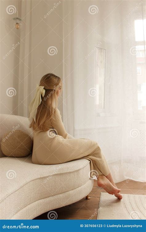 Portrait Of A Cute Beautiful Blonde With A Pretty Face Stock Image Image Of Cute Beautiful