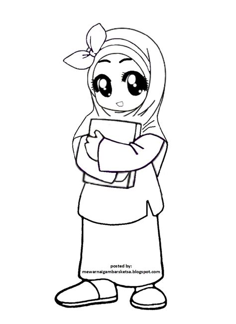 Gambar Kartun Muslimah Dokter | Top Gambar