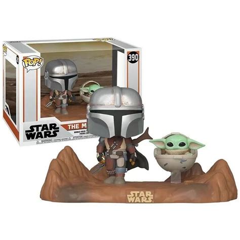 Nova Chegada Funko Pop Star Wars Mandalorianos A Crian A Vinil