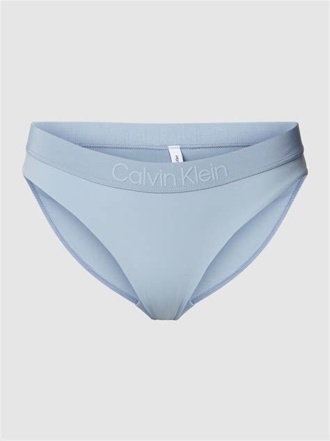Calvin Klein Underwear Bikini Hose Mit Label Detail Modell CORE TONAL Hellblau Online Kaufen