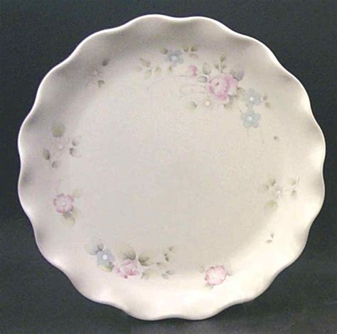 Tea Rose Fluted Luncheon Plate By Pfaltzgraff Replacements Ltd