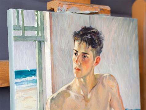 Yaroslav Sobol Nude Boy In The Morning Sold Yaroslav And Gala Sobol