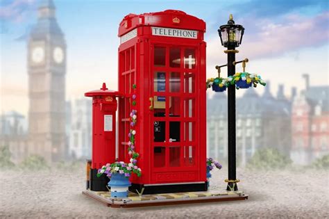 Lego Ideas Red London Telephone Box Alcanza Etapa De Revisión