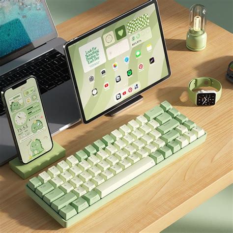 Bow Hot Swap Wireless Mechanical Keyboard Dual Mode Bluetooth External Laptop Red Switch Brown