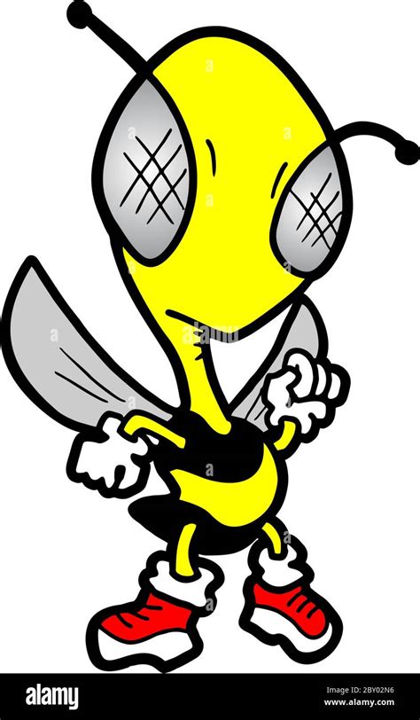 Cartoon Wasp Hi Res Stock Photography And Images Alamy