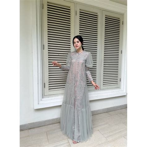 Jual Amrthelabel Oscar Hijab Sage Nude Shopee Indonesia