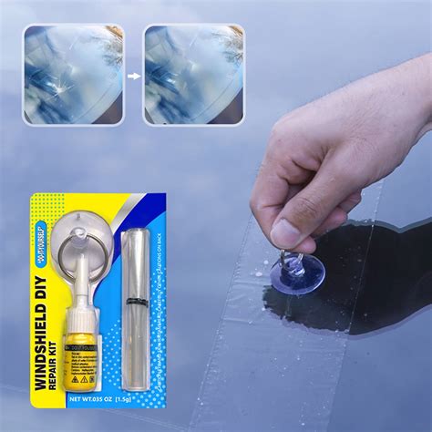 Car Windshield Cracked Repair Tool DIY Car Window Phone Screen Repair