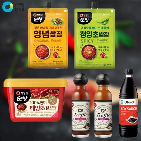 Chungjungone Paste Gochujang Hot Pepper Ssamjang Seasoned Bean G Soy Sauce Premium