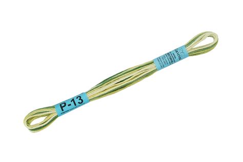 ??Купить Нитки Мулине Меланж Гамма (Gamma) Р-13 т.зеленый-яр.желтый, 8 ...