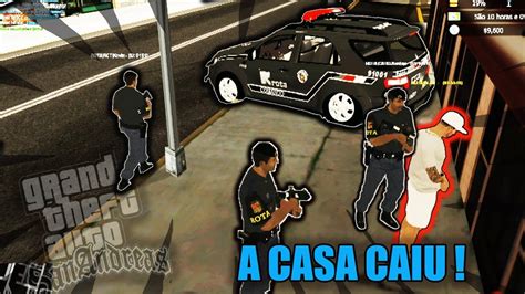 GTA MTA RP A CASA CAIU ROTA NA RUA Brasil Vida Boa Servidor BR