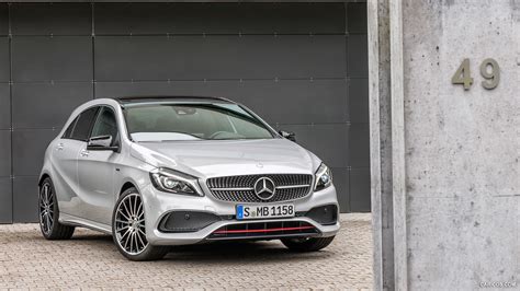 Mercedes Benz A Class A Sport Amg Line Polar Silver Front