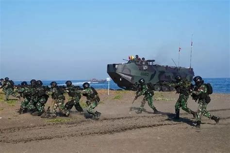 Tni Al Pimpin Operasi Gabungan Serbuan Amfibi Di Latihan Militer