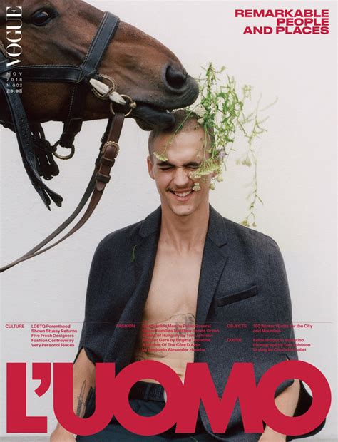 Luomo Vogue Noviembre 2018 Issue
