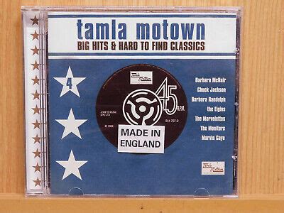 Various RnB Soul CD Tamla Motown Big Hits And Hard To Find Classics Vol