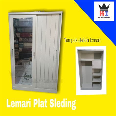 Jual Lemari Plat Besi Sliding Shopee Indonesia