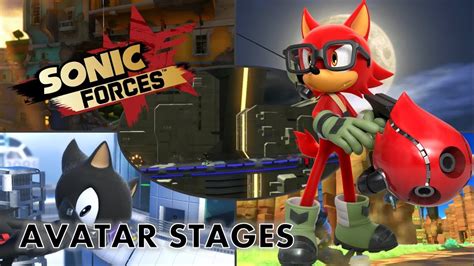 Sonic Forces All Avatar Levels Perfect Run YouTube