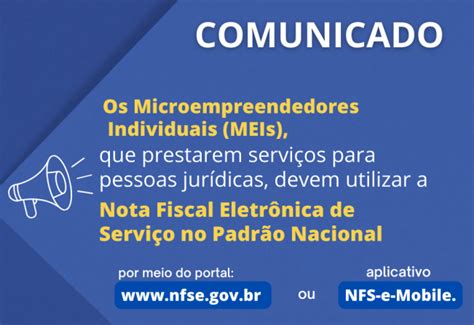 Meis Devem Aderir Ao Padrão Nacional Da Nota Fiscal Eletrônica De