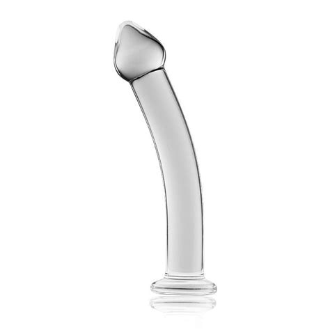 Plug Anal Em Vidro Transparente Curvo Loveto Amor De Luxo O Seu Sex Shop Online Confi Vel E