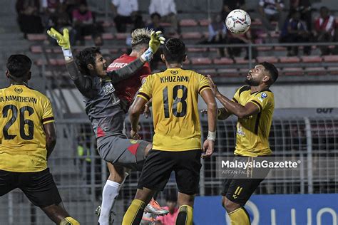 Aksi Perlawanan Liga Super KL City Menang Ke Atas Negeri Sembilan 1 0