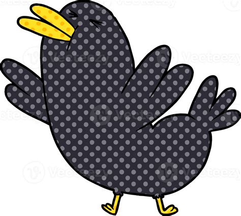 Cartoon Blackbird Drawing 46693198 Png