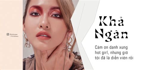 Chặng đường khẳng định danh hiệu hot girl đình đám của hot girl Khả Ngân