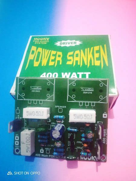 Jual Driver Power Sanken Safari Watt Mono Hooky Pro Audio System Di