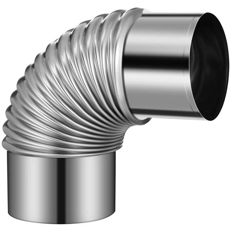 Amazon.com: Abaodam Chimney Exhaust Wood Stove Chimney kit Elbow Stove