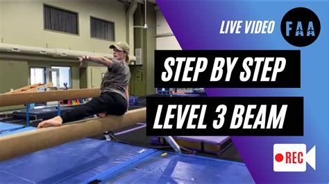 New Level 3 Beam Routine How To Youtube