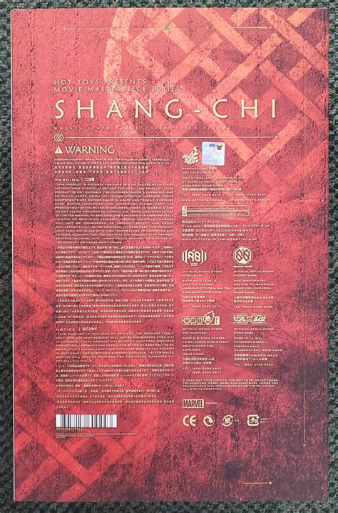Hot Toys Marvel Legend Of The Ten Rings Shang Chi Scale Figure