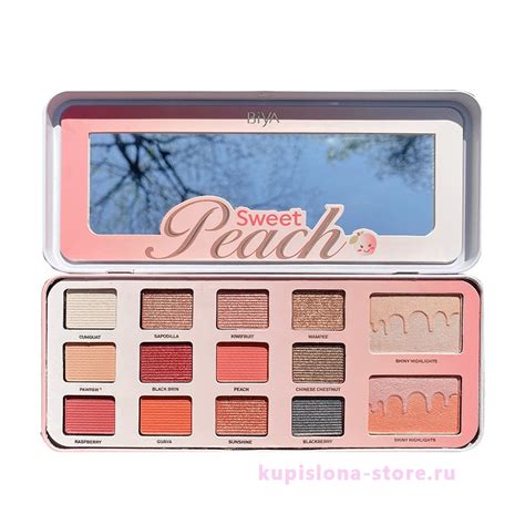 Купить Палетка теней «Sweet peach» в Москве по низким ценам| Доставка ...