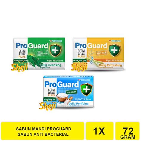 Jual ProGuard Sabun Mandi Batang Anti Bakteri 72 Gram Shopee Indonesia