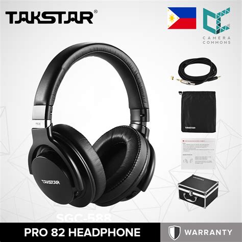 Takstar PRO 82 Professional Studio Dynamic Monitor Headphone Audio ...