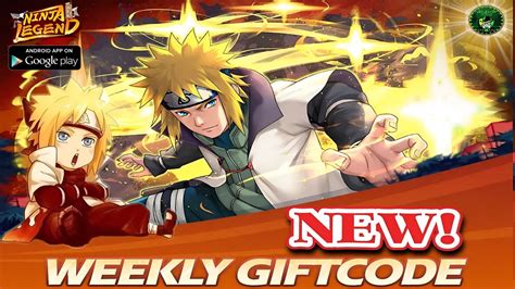 Ninja Legend Afk Weekly Gift Code Valid Days New Generation