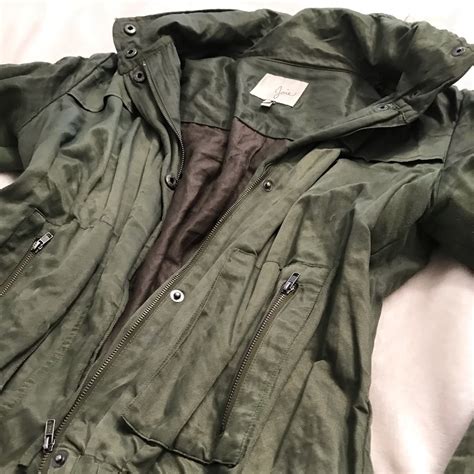 Joie Olive Green Utility Jacket Gem