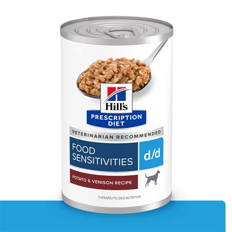 Hill's Prescription Diet d/d Potato & Venison Wet Dog Food, 13 oz