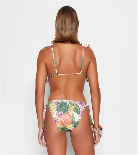 Buy Trendyol Floral Print Triangle Frilly Bikini Set In Multiple Colors Thstreet Uae