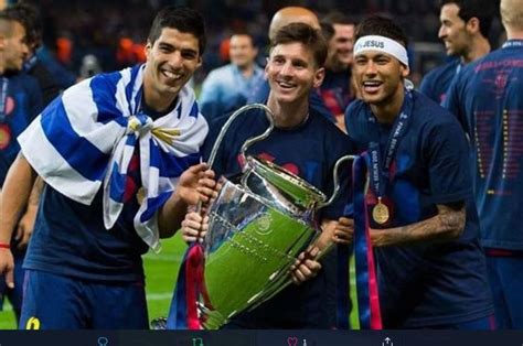 Raih Treble Winners di Musim 2014-2015, Trio MSN Diklaim Bikin ...