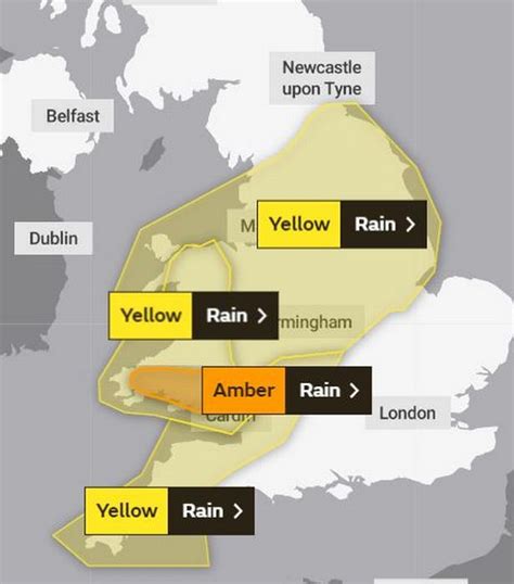 Severe weather warning updated with Gloucestershire forecast to get hit