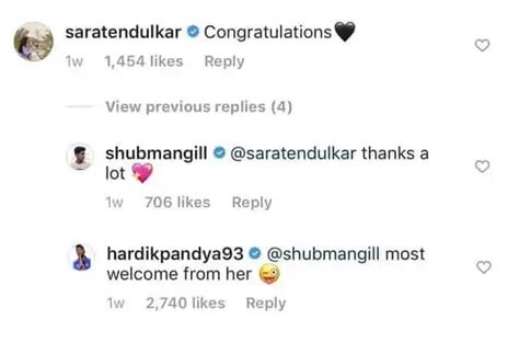 Sara Tendulkar Shubman Gills Instagram Chats Go Viral