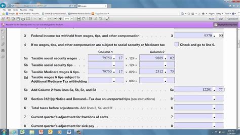 How To Fill Out Form 941 For Employee Retention Credit TAX