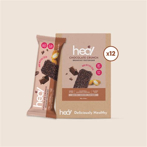 Subscription Plan Heal Chocolate Crunch Breakfast Protein Bar Bund