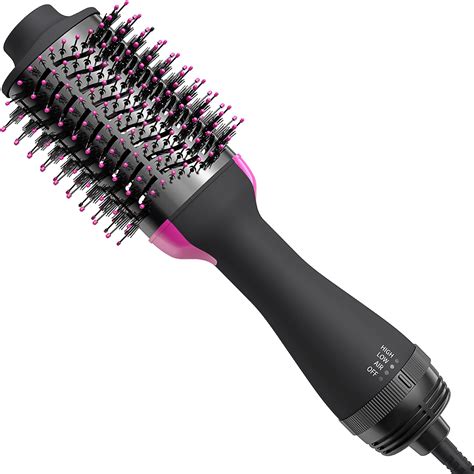 Amazon Hair Dryer Brush Blow Dryer Brush In One One Step Hot Air Brush With 60 Mm Oval
