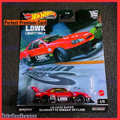 Hot Wheel LB ER Super Silhouette Nissan Skyline R Mountain Drifters