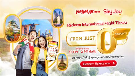 SIGN UP FOR VIETJET SKYJOY MEMBERSHIP EARN YOUR SKYPOINT TO REDEEM FLIGHT TICKETS HOT