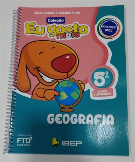 Eu Gosto Mais Geografia 5º Ano Editora FTD Lumar Papelaria e