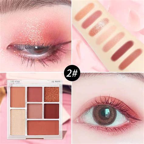 Colors Glitter Matte Eyeshadow Palette Long Lasting Glitter Nude Pigment Eyeshadow Makeup