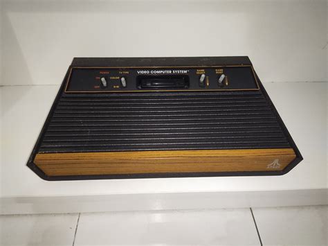 Atari 2600 Wooden Video Gaming Video Games Others On Carousell